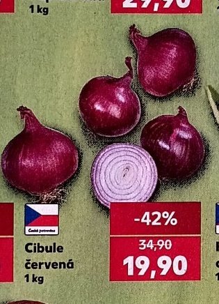 Cibule červená