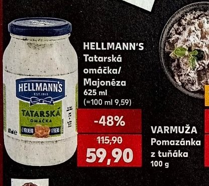 HELLMANN'S Tatarská omáčka/Majonéza