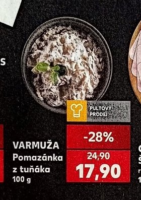 VARMUŽA Pomazánka z tuňáka