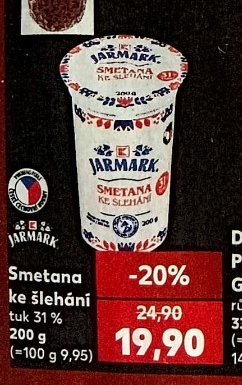 JARMARK Smetana ke šlehání