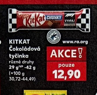 KITKAT Čokoládová tyčinka