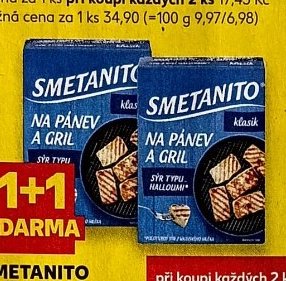 Smetanito Sýr na pánev a gril