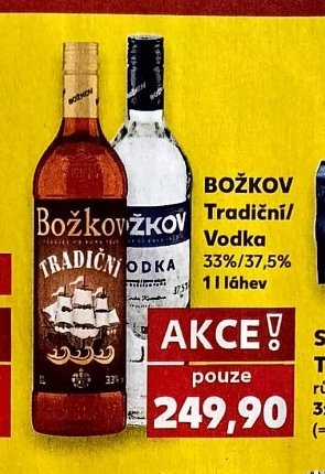 BOŽKOV Tradiční/Vodka