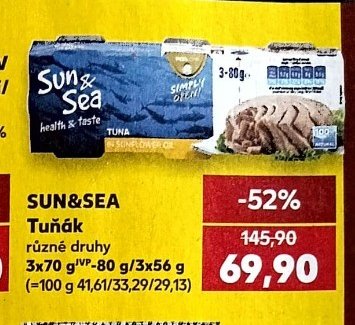 SUN&SEA Tuňák
