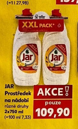 JAR Prostředek na nádobí