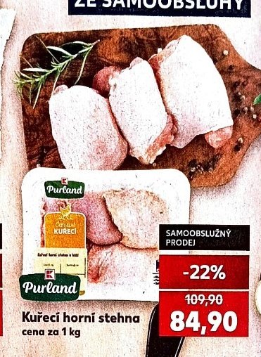 Kuřecí horní stehna