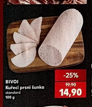 BIVOJ Kuřecí prsní šunka standard