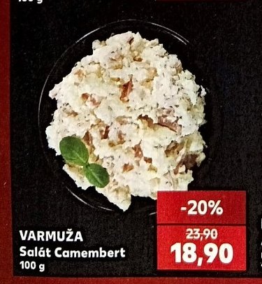 VARMUŽA Salát Camembert