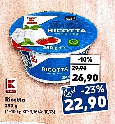 CLASSIC Ricotta 250 g