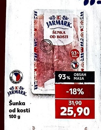 Jarmark Šunka od kosti 100 g
