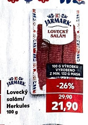 Jarmark Lovecký salám / Herkules 100 g