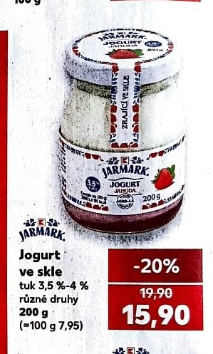 Jarmark Jogurt ve skle různé druhy 200 g