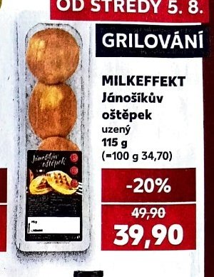 MILKEFFEKT Jánošíkův oštěpek