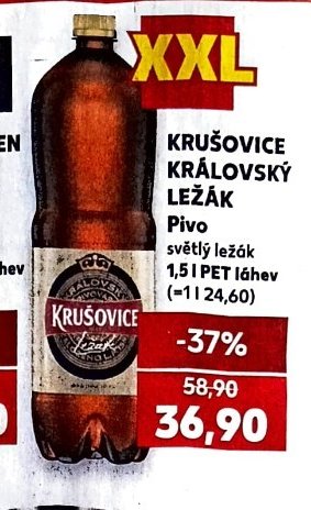 Krušovice Královský ležák Pivo