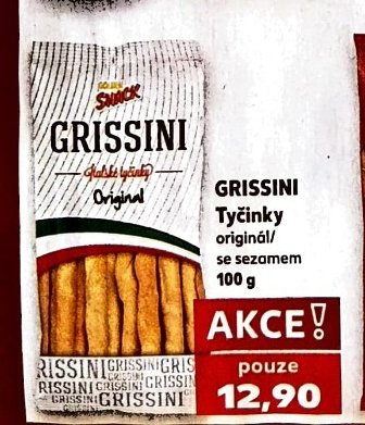 Grissini Tyčinky