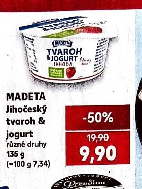 MADETA Jihočeský tvaroh & jogurt