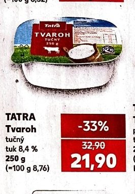 TATRA Tvaroh tučný