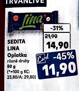 Sedita Lina oplatka