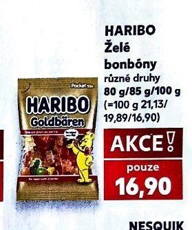 Haribo želé bonbóny