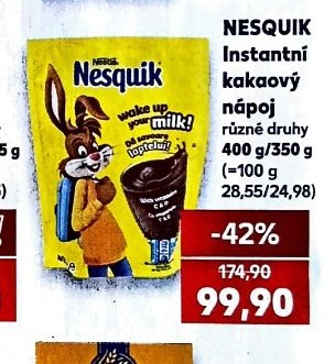 Nesquik kakaový nápoj