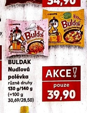 BULDAK Nudlová polévka