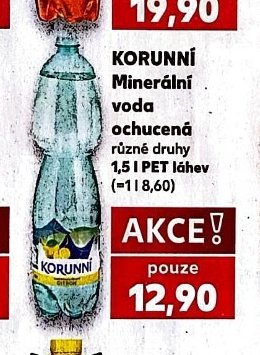 Korunní Minerální voda
