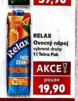 Relax Ovocný nápoj