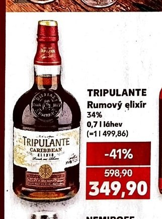 TRIPULANTE Rumový elixír
