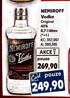 NEMIROFF Vodka