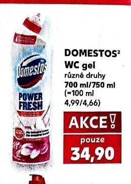 DOMESTOS WC gel