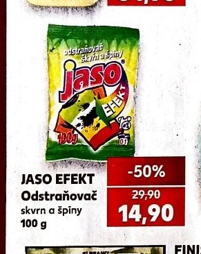 JASO EFEKT Odstraňovač