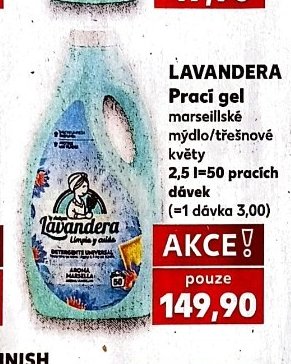 LAVANDERA Prací gel
