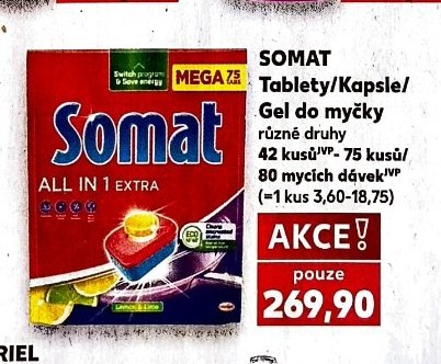 SOMAT Tablety/Kapsle/Gel