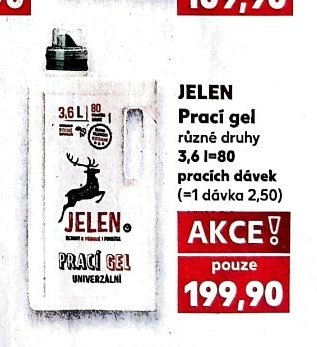 JELEN Prací gel