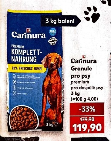 Carinura Granule pro psy premium