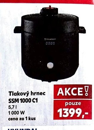 Tlakový hrnec SSM 1000 C1