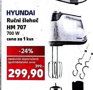 HYUNDAI Ruční šlehač HM 707