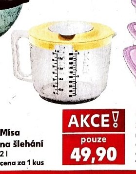 Mísa na šlehání