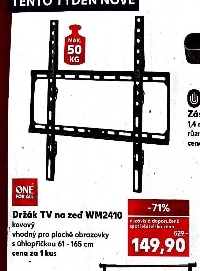 Držák TV na zeď WM2410