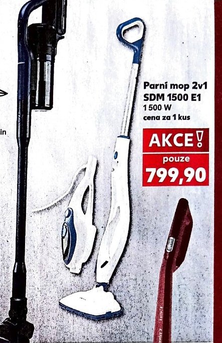Parní mop 2v1 SDM 1500 E1