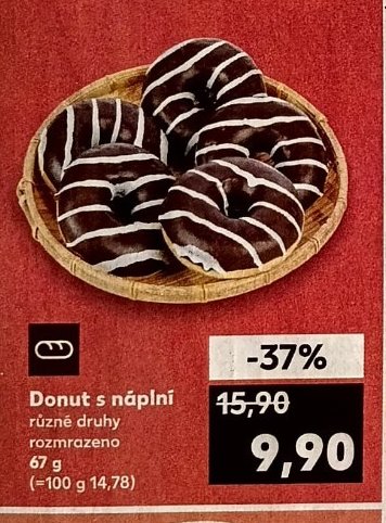 Donut s náplní
