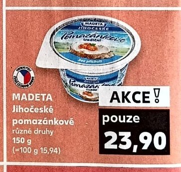 MADETA Jihočeské pomazánkové