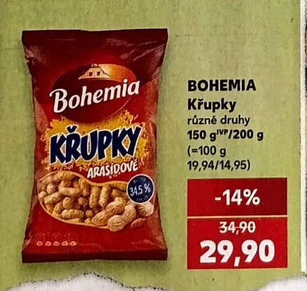 BOHEMIA Křupky