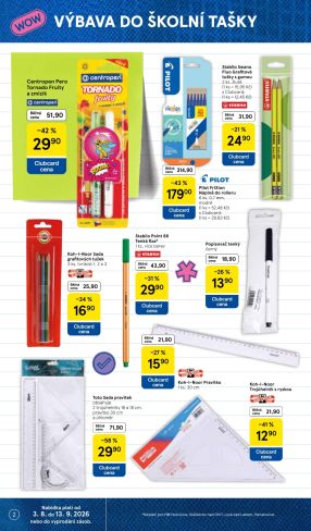 akční leták Tesco 3.8.2026-13.8.2026