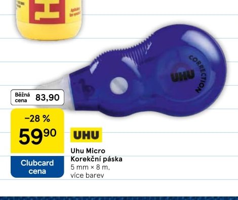 Uhu Micro Korekční páska