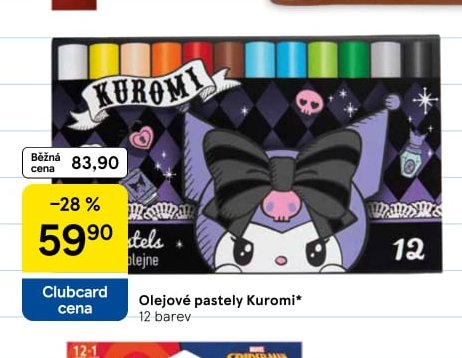 Olejové pastely Kuromi