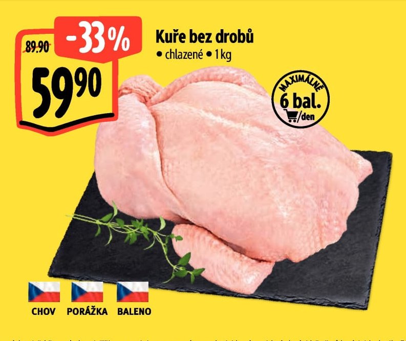 Kuře bez drobů