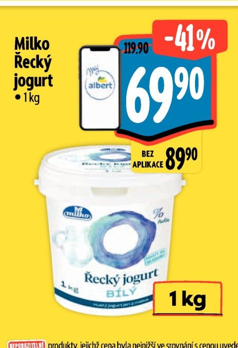 Milko Řecký jogurt