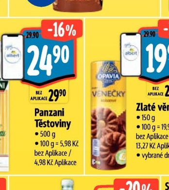 Panzani Těstoviny