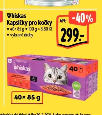 Whiskas Kapsičky pro kočky